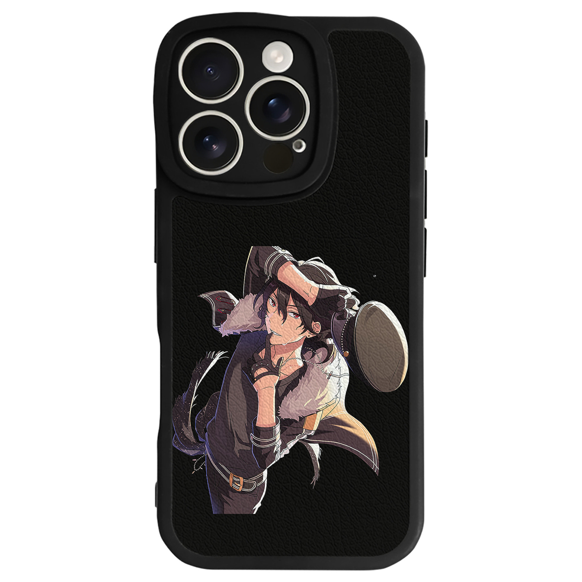 （画像用） あんさんぶるスターズ! Ensemble Stars 【iPhone 16シリーズ対応】シリコンスマホケース（レザー調） 材質：シリコン